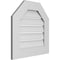 Ekena Millwork Octagonal Top Surface Mount PVC Gable Vent: Functional, w/ 3-1/2"W x 1"P Standard Frame, 22"W x 22"H GVPOT22X2201SF - alternate 2